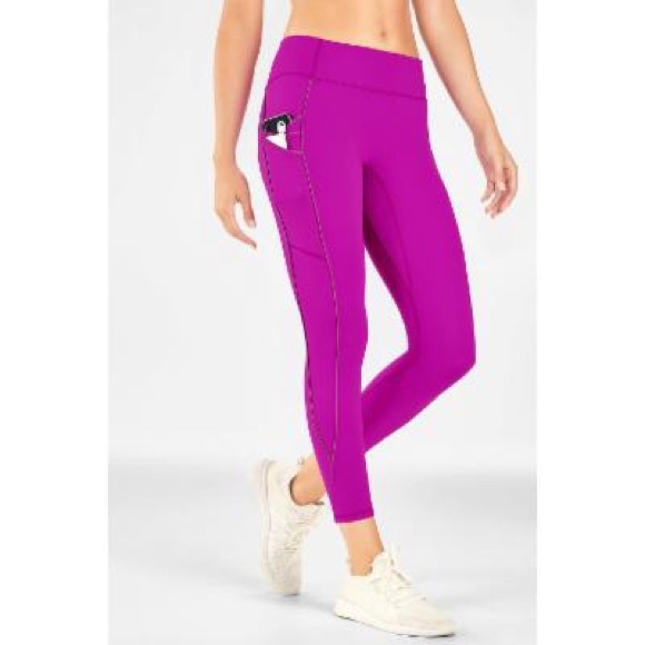 Fabletics Pants - Fabletics Trinity Mid-Rise Pocket 7/8 Legging